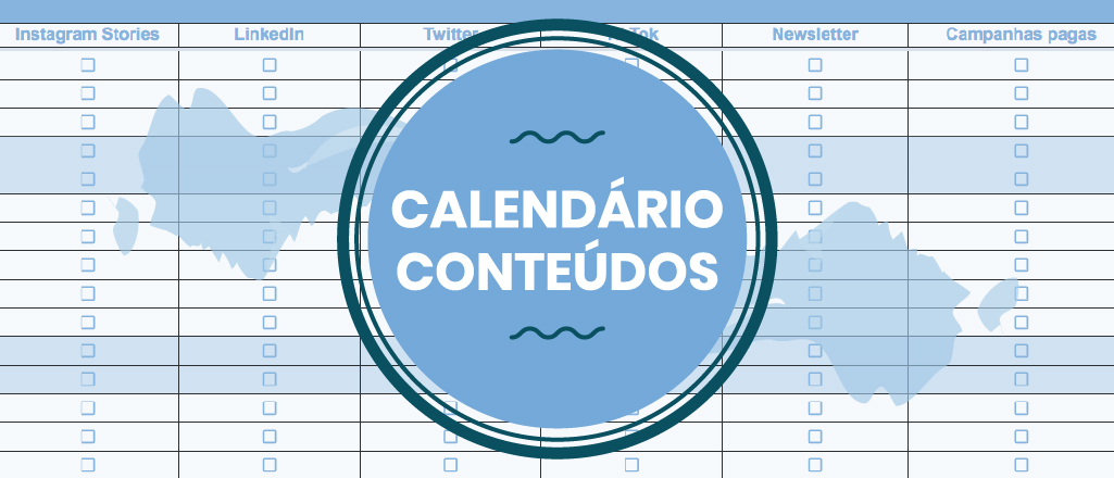 Como criar um calendário de conteúdos